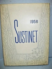 1958 Sustinet, Willimantic State Teachers College, Willimantic, Conn Yearbook