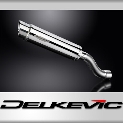 Ducati Monster 1200 & 821 2014-2020 Slip On 14'' Round Stainless Exhaust Muffler 