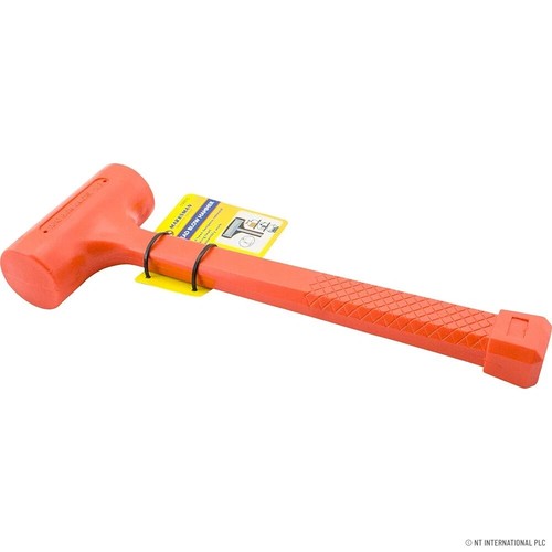 Dead Blow Hammer Rubber Head Mallet 1LB Garage Mechanics Camping Non Marking - Picture 3 of 3