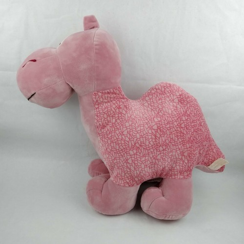 Dan Dee Collector's Choice Dinosaur Friendly Large Pink Plush 24" Long - Picture 4 of 8