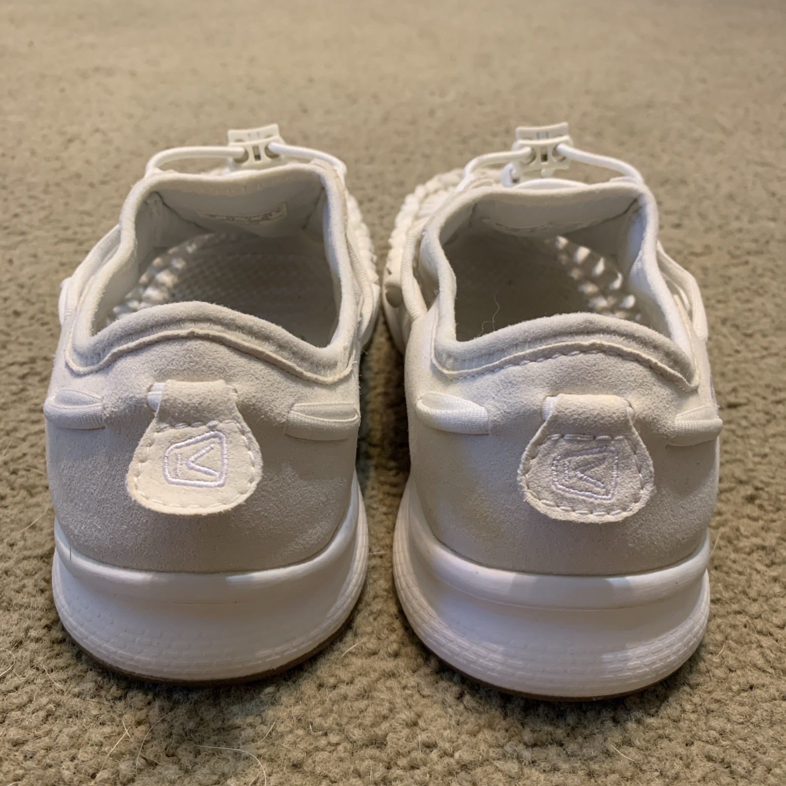 Sandali sneaker Keen Bungee Cord ecologici bianchi antimicrobici 6 5