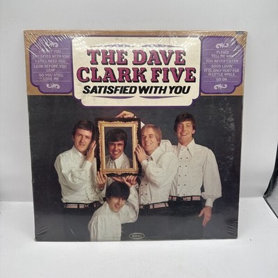 THE DAVE CLARK FIVE SEALED SATISFIED WITH YOU LP ROCK EPIC RECORDS VTG 12'' New