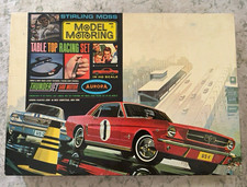 Vintage Aurora Stirling Moss Thunderjet 500 Ho Table Top Slot Car Racing Set Vintage Aurora Stirling Moss Thunderjet 500 Ho Table Top Slot Car Racing Set