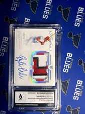 2021 Panini Flawless - Rookie Patch Auto Horizontal Dylan Carlson #/25