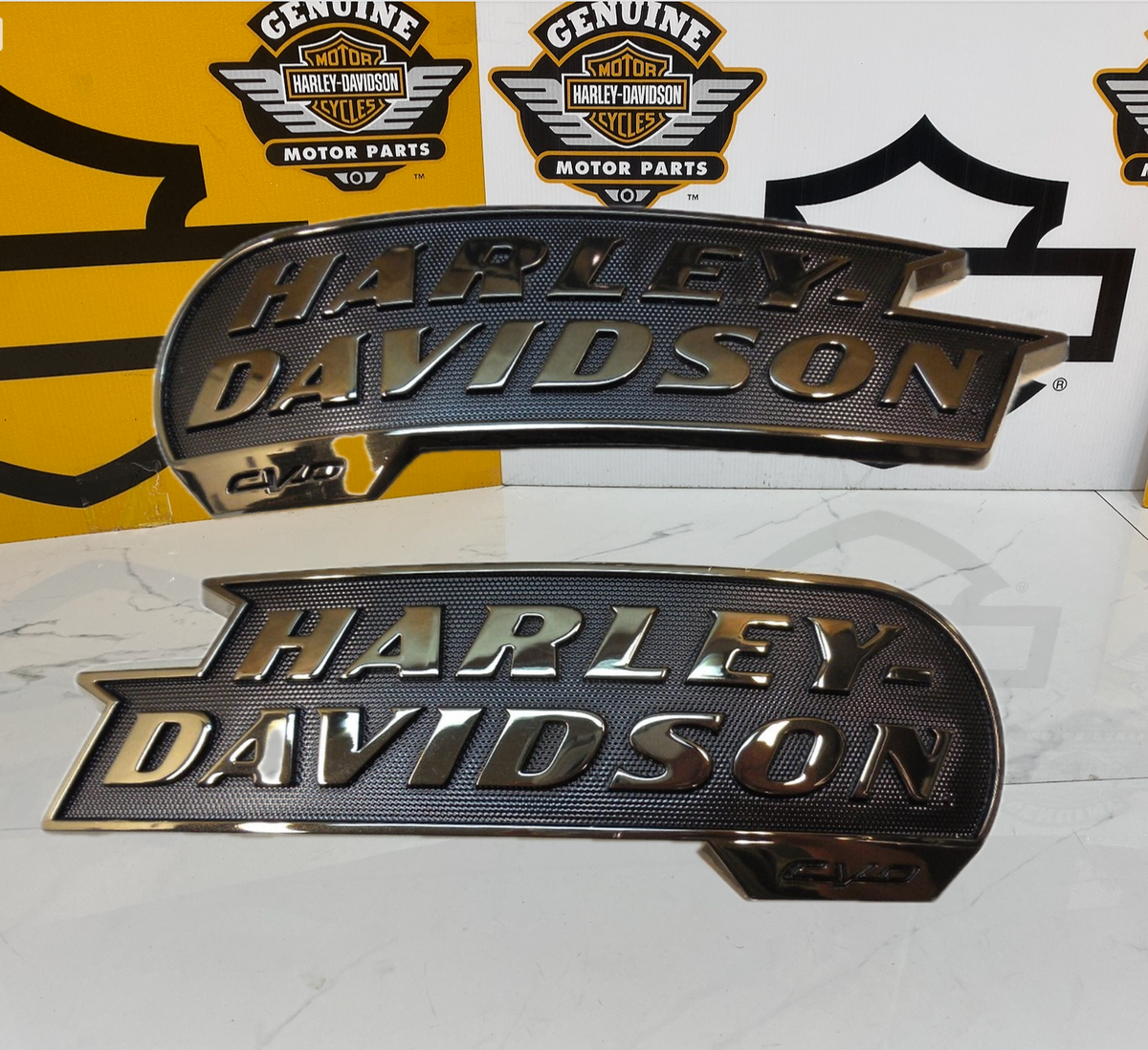 08-25 Genuine OEM Harley-Davidson CVO Touring Fuel Gas Tank Emblem