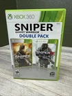 Sniper Ghost Warrior Double Pack 1 & 2 (Microsoft Xbox 360, 2014) CIB Tested
