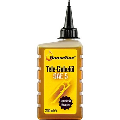 Hanseline Gabelöl Fahrrad 200 ml Plastikflasche Federgabelöl Dämpferpflege NEU