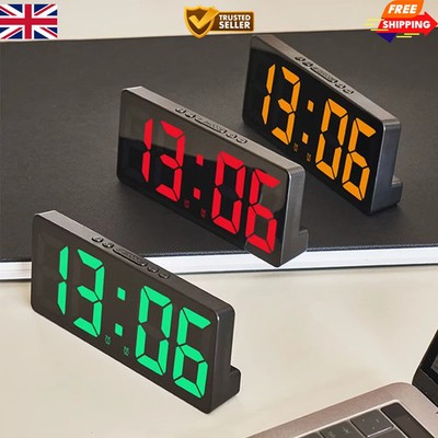 Wecker LED Display Digital Spiegelwecker Batterie/Steckwecker