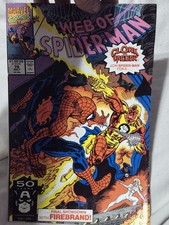 Marvel Comics Web of Spider-Man #78 Spider-Man Cloak Dagger Firebrand 1991