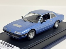1/43 Ferrari 365 GT4 2+2  in Blue from 1972  on  Leather base AB1225