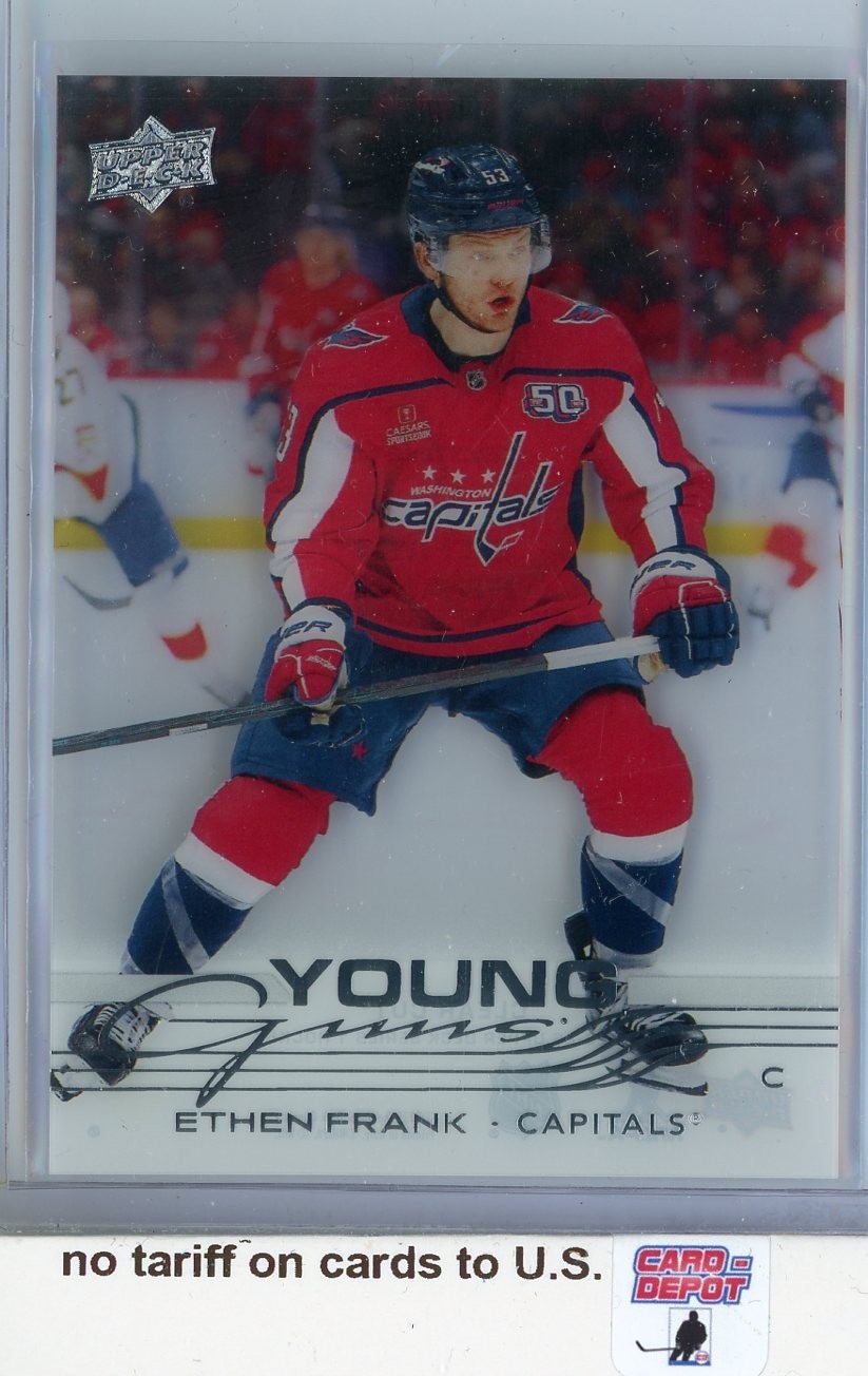 2025-26 Upper Deck Young Guns Clear Cut Parallel #240 Ethen Frank
