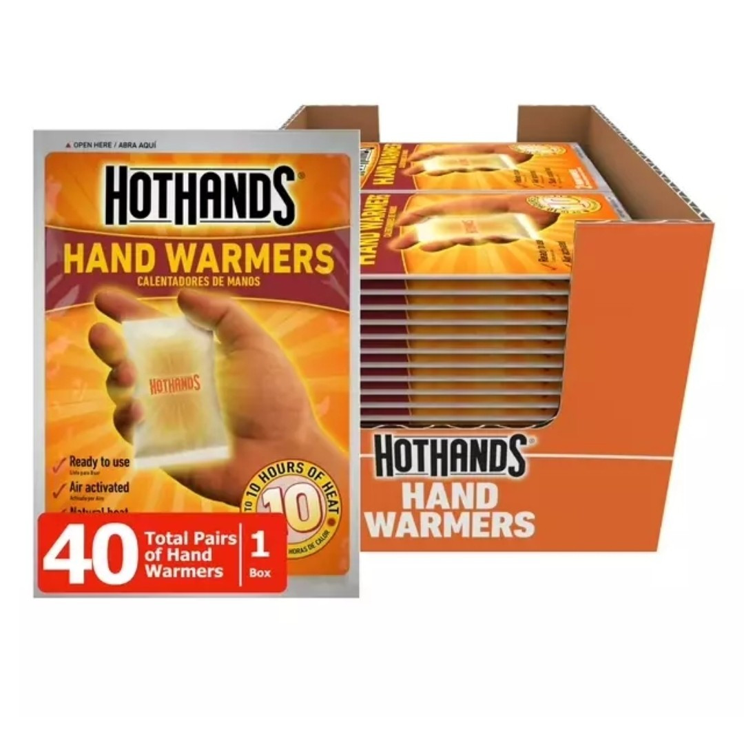 Hothands Super Warmers 40 Count Hand and Body 18 Hours Heat Max