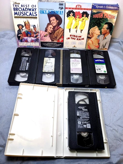 Golden Age Musicals VHS Lot – Sound of Music, South Pacific, Singin’ in the Rain - Image 3 of 3