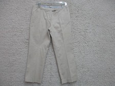 Tommy Hilfiger Pants 8 Womens Regular Size Beige Chino Pockets Modern Stretch C4