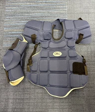 Field Hockey OBO Robo Chest Guard Size Medium with ONE ARM Blue