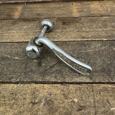 Vintage Suzue Seatpost Clamp Quick Release Silver Japan 75g 80s