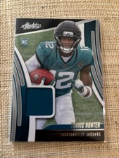 2025 Panini Absolute - Rookie Materials Travis Hunter #ARM-THR (MEM, RC)