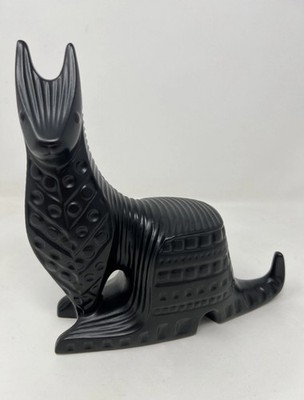 Modern Jonathan Adler Art Deco Midnight Menagerie Kangaroo Statue Sculpture 9 