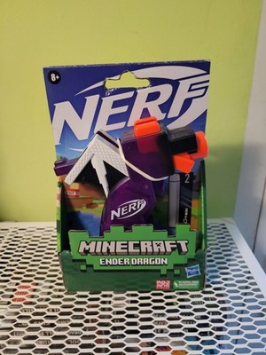 Nerf Minecraft Ender Dragon MicroShots Hasbro Blaster mit 2 Pfeilen