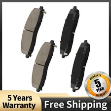 Front Ceramic Brake Pad Set For 2018-2022 Jeep Wrangler 2012-2016 Dodge Caravan