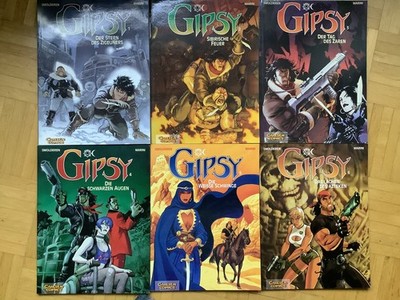 Smolderen/Marini ''Gipsy'' Carlsen Comics Bd. 1-6
