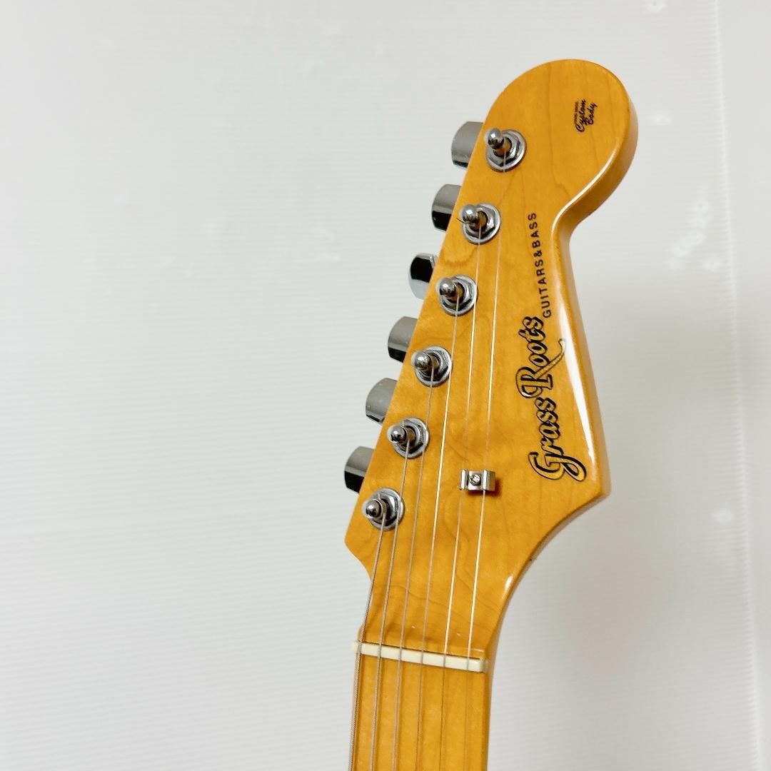 GrassRoots Stratocaster Electric Guitar Pink 1H Rare 1 Humbucker 9