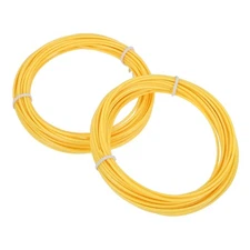 2 Pcs 3D Pen Filament, 1.75mm Dia 33ft Length, Yellow