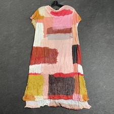 LISA BAYNE Colorblock w/ Art Dress Women's Size XXL Multicolor