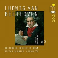 Blunier / Beethoven - Symphony No 2 Op 36 Overtures New SACD 
