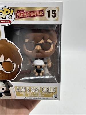 希少 ハングオーバー ALAN&BABY CARLOS funko pop 15 Funko Pop! Vinyl: Alan (w/ Baby) #15 830395027395| eBay