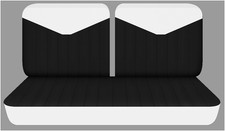 Front seat covers Fits 1957 to 1971 Ford Ranchero 50/50 top and solid bottom