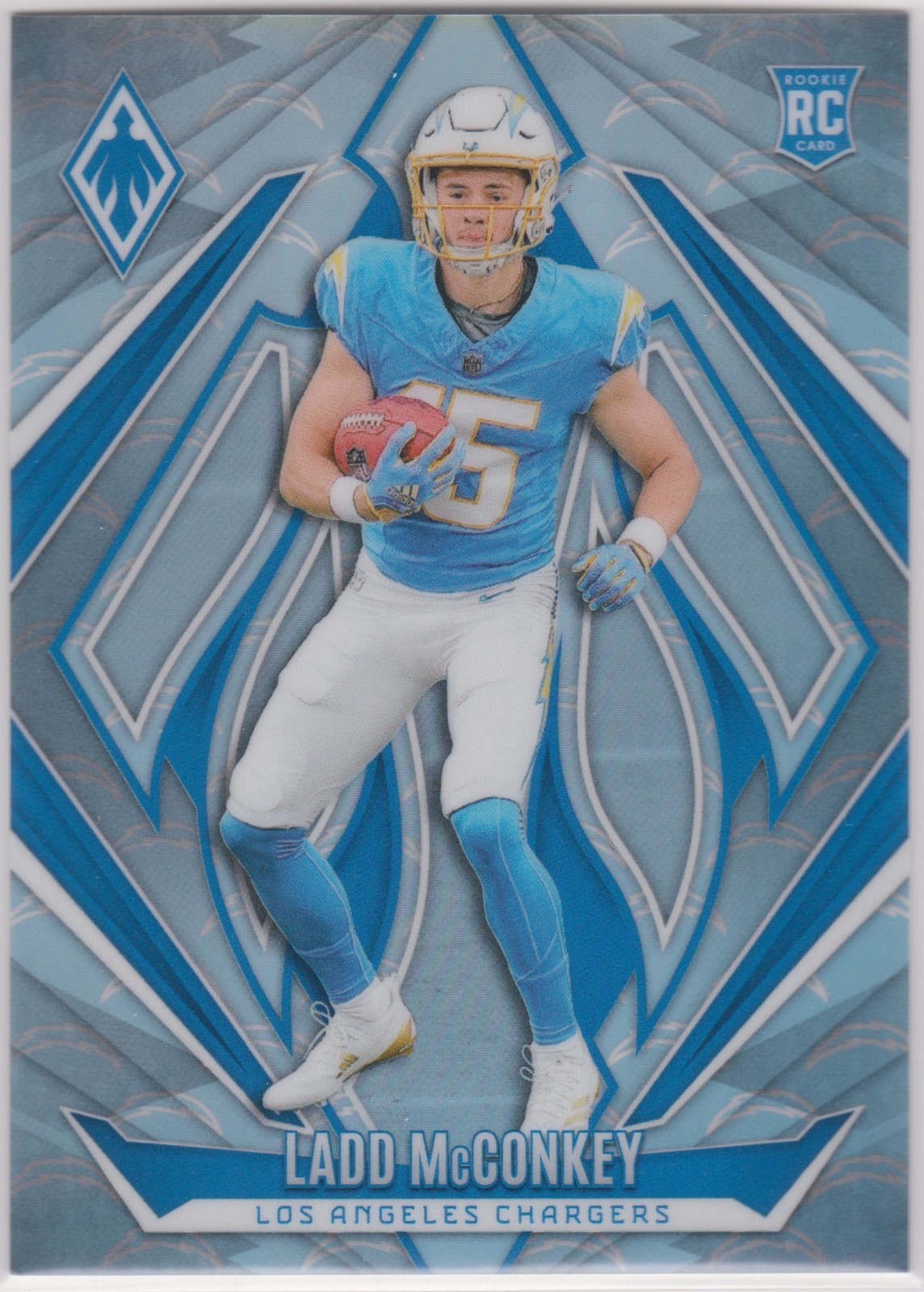 2024 Panini Phoenix Rookie Ladd McConkey #216 Team Logos /299 (RC)