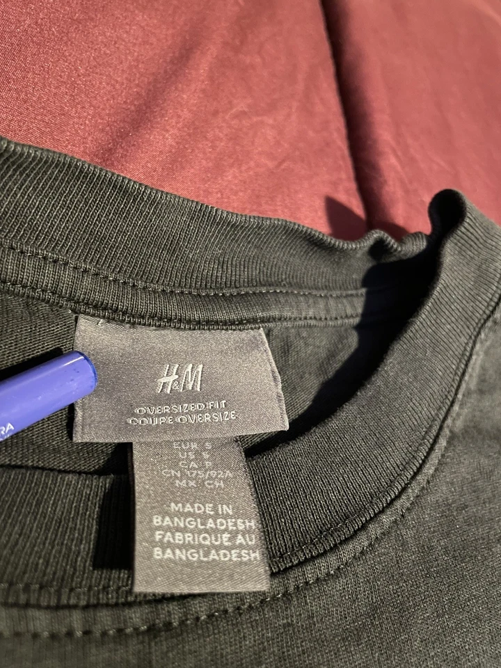 Camiseta IRON MAIDEN Live After Death Pequeña H&M 2025 Talla Grande Metal Rock Tee Foto 3 de 4