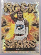 2025 Topps Chrome Basketball Ja Morant ROCK STARS RS-10 SSP 