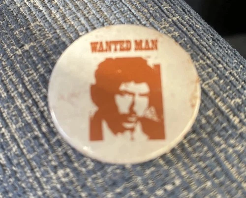 Bob Dylan - Vintage Original Metal Button Pin Badge