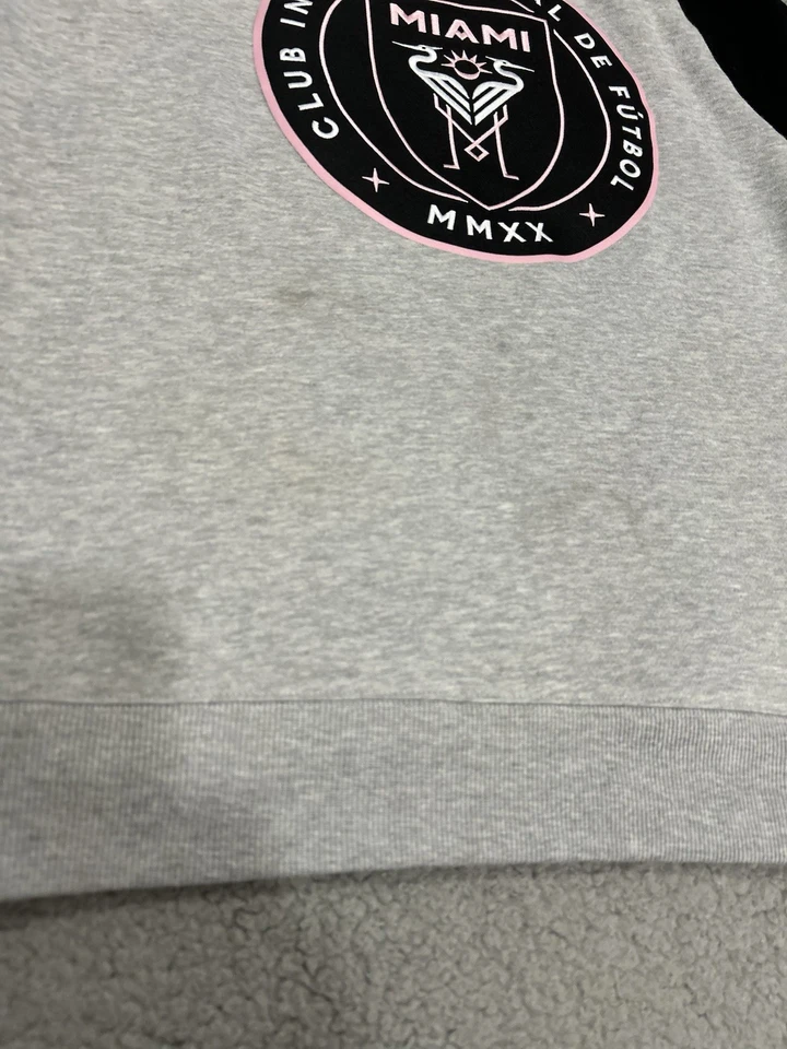 Sudadera con Capucha Inter Miami Para Hombre Pequeña Grande Niños Grande Antigua MLS Soocer Sudadera Foto 2 de 4