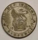 1924 George V Sixpence — photo from another recent sale