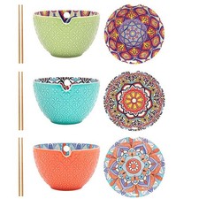 Lesser & Pavey Tuscany Ramen Bowl with Chopsticks LP76511