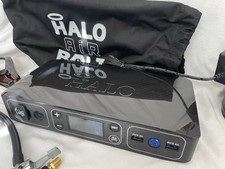 Halo Air Bolt Jump Starter Portable Power Charger Air Compressor Tire Pump Black