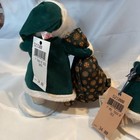 1989 Annalee Santa and Mrs. Claus Touch Of Gold Green  NWT Vintage Mobiletee — photo 6