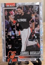 Samuel Basallo Diamonte Foil 2026 Topps Series 1 Baltimore Orioles RC #104