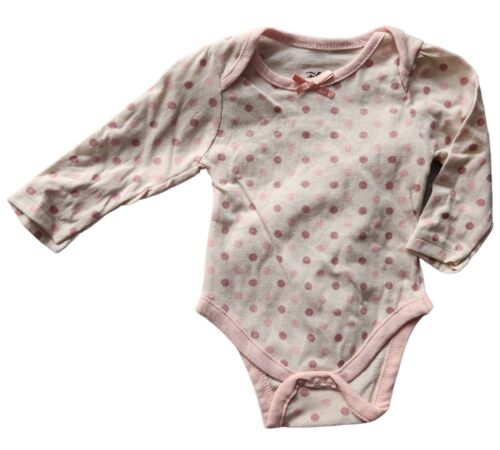 3 Pack Disney Baby Girls Bodysuits, Size 3-6 Months, Minnie Mouse, M - Picture 4 of 4
