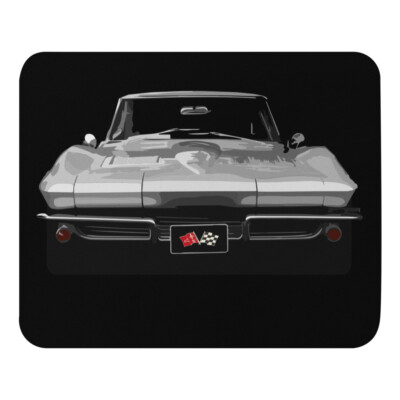 1963 vette Stingray Antique Collector Car Gift Mouse pad