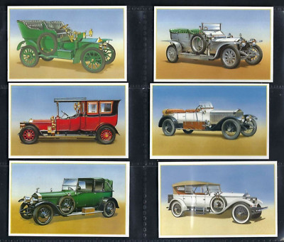 ROLLS ROYCE - ROLLS ROYCE CARS, SECOND EDITION - FULL SET OF 25 CARDS