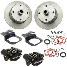 Vw Bug Rear Black Wilwood Disc Brake Kit 1968-1979 4 Lug Vw Pattern
