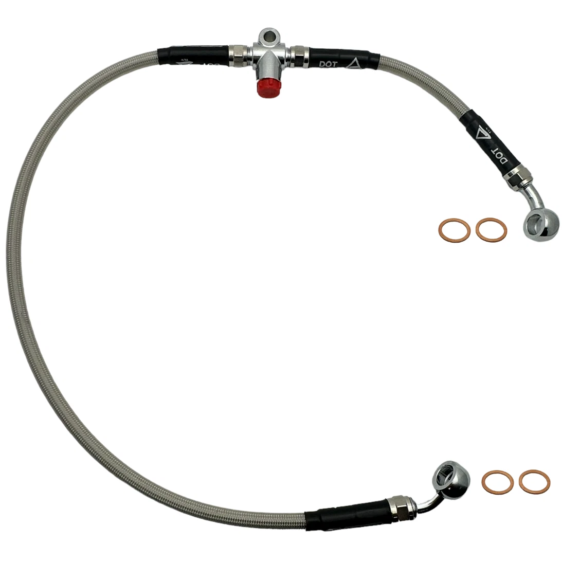 Steel Braided Front Right ABS Brake Hose BMW K1200;34322332448 