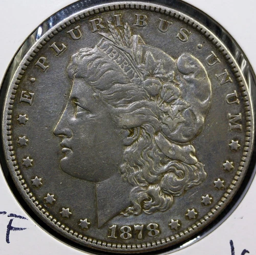 1878-P 8TF Morgan Silver Dollar  XF+ US#361
