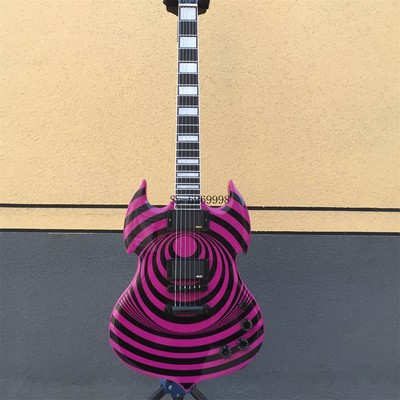 Purple Color SG Electric Guitar Solid Body 6-Strings Maple Neck H-H Pickups