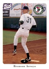 1996 Augusta Greenjackets Best #4 Bronson Arroyo Brooksville Florida FL Card