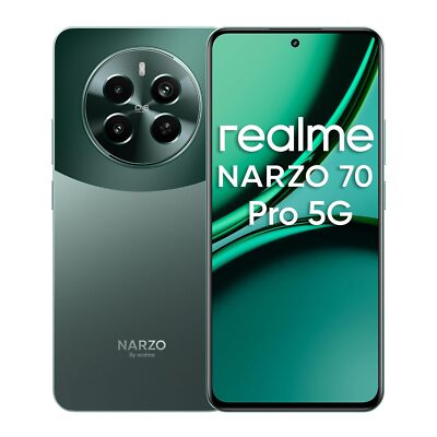 realme NARZO 70 Pro 5G Factory Unlocked Dual SIM-GREEN-NO USA TARIFFS